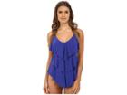 Magicsuit Solid Rita Tankini Top (twilight) Women's Swimwear