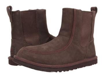 Ugg Bloke Ii (stout Leather/sheepskin) Men's Pull-on Boots