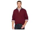 Polo Ralph Lauren Double Knit Pullover (classic Wine) Men's Clothing