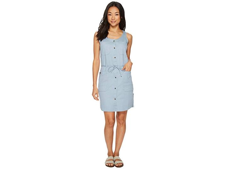 The North Face Sandy Shores Pocket Dress (dusty Blue) Women's Dress