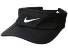 Nike Aerobill Featherlight Visor (black/black/white) Baseball Caps