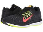 Nike Air Zoom Winflo 5 (black/bright Crimson/volt/anthracite) Men's Running Shoes