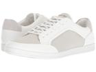 Calvin Klein Maxen 2 (white Brushed Smooth/lycra/tumbled Smooth) Men's Lace Up Casual Shoes
