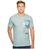 Calvin Klein Jeans Vertical Ckj Logo Crew Neck Tee (gray Mist) Men's T Shirt