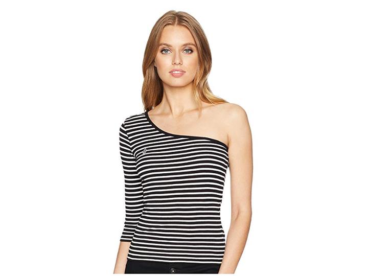 Volcom Rave New World Top (black Combo) Women's Clothing