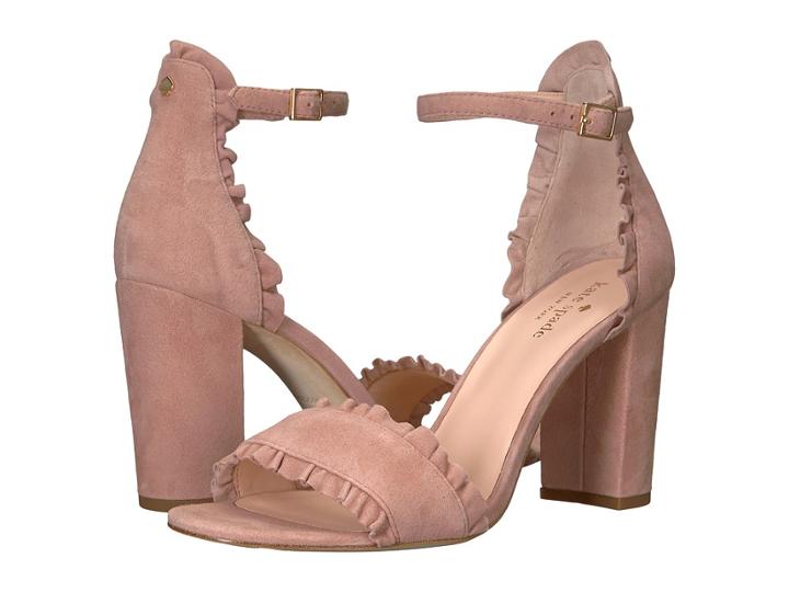 Kate Spade New York Odele (dusty Blush Suede) Women's Shoes