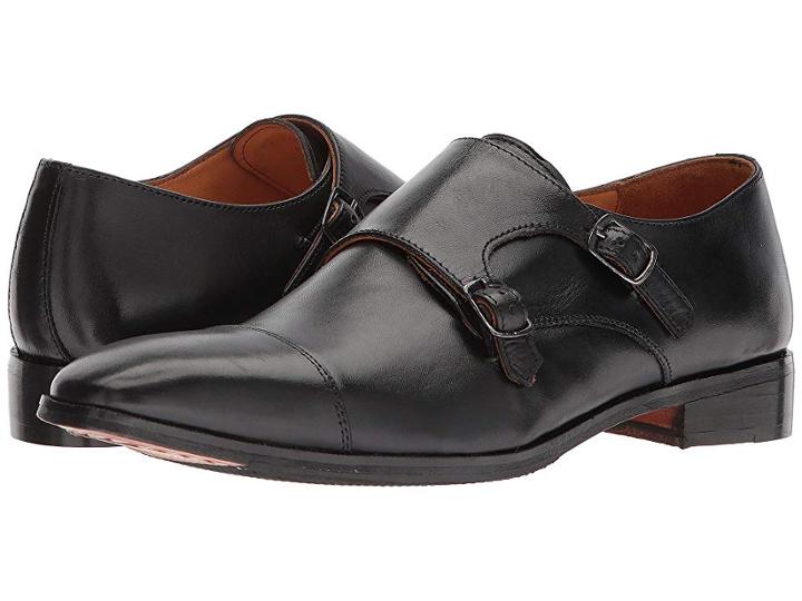 Carlos By Carlos Santana Passion (black Full Grain Calfskin Leather) Men's Shoes