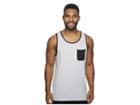 Dc Contra 2 Tank Top (grey Heather) Men's Sleeveless