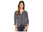 Sanctuary Sienna Mix Top (heather Charcoal) Women's T Shirt