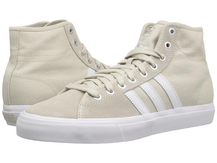 Adidas Skateboarding Matchcourt High Rx (clear Brown/footwear White/clear Brown) Men's Skate Shoes