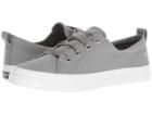 Sperry Crest Vibe Satin Lace (grey) Women's Lace Up Casual Shoes