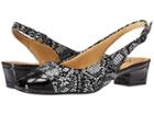 Trotters Dea (black/black Pearl) Women's 1-2 Inch Heel Shoes