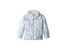 The North Face Kids Reversible Mossbud Swirl Jacket (toddler) (purdy Pink Snow Dust Print) Girl's Coat