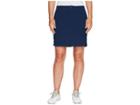 Under Armour Golf Links Woven Skort 17 (academy/true Gray Heather/academy) Women's Skort