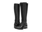 Frye Jordan Strap Tall (black Smooth Veg Calf) Women's Dress Pull-on Boots
