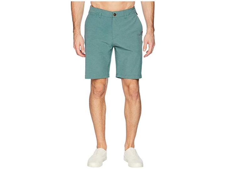 Quiksilver Union Heather 20 Amphibian Shorts (dark Forest) Men's Shorts