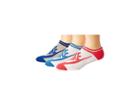 Nike Sportswear Striped No Show 3-pair Socks (multicolor 2) Women's Crew Cut Socks Shoes