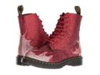 Dr. Martens 1460 Pascal Flame (pink Coated Glitter/red Chrome Paint Metallic/red 0.3mm Glitter) Women's Boots