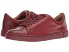 Frye Ivy Low Lace (red Clay Polished Soft Full Grain) Women's Lace Up Casual Shoes