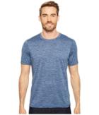 Prana Hardesty T-shirt (sunbleached Blue Stripe) Men's T Shirt