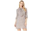 Bcbgeneration Front Tie Empire Dress (rose Smoke) Women's Clothing
