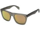 Rag & Bone Rnb5002/s (matte Grey/orange Flash Mirror) Fashion Sunglasses