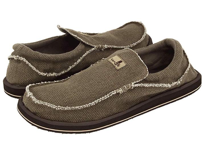 Sanuk Chiba Big Tall (brown) Men's Flat Shoes