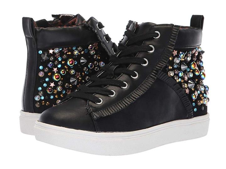 Steve Madden Kids Jhybrid (little Kid/big Kid) (black) Girl's Shoes
