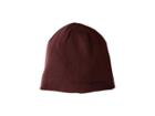 Calvin Klein Solid Reversible Hat (burgundy) Knit Hats