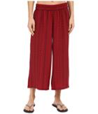 Prana Kiran Culotte (sunwashed Red) Women's Casual Pants