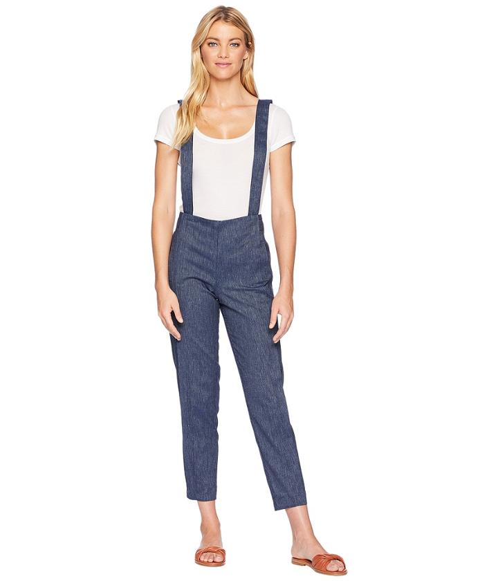 Bcbgeneration Pleat Front Trousers (dark Navy Combo) Women's Casual Pants