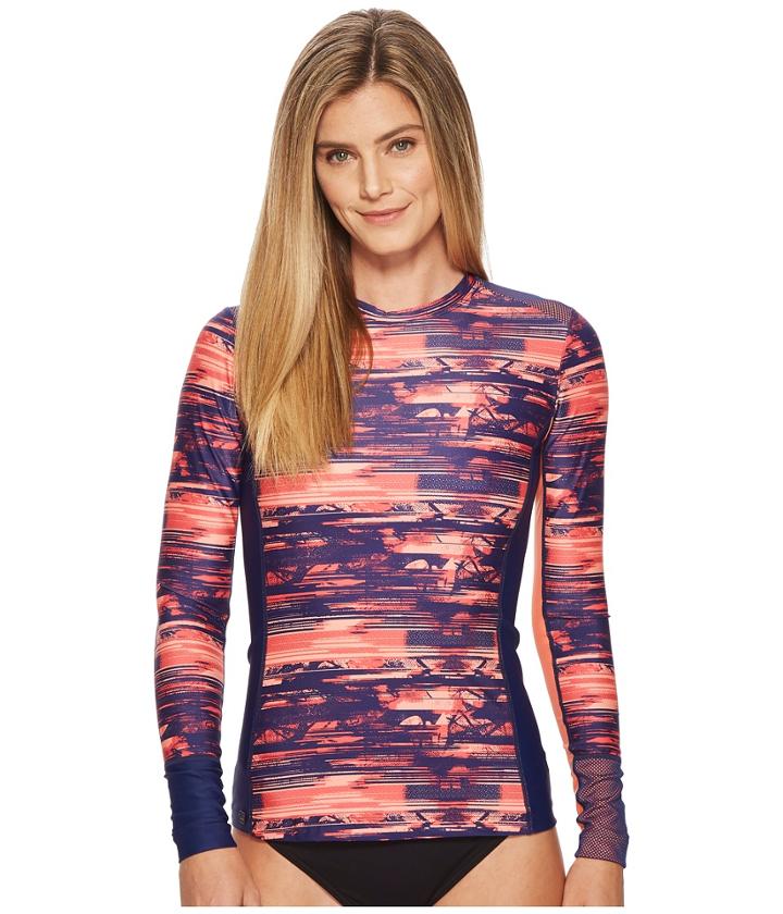 Lole Whitehaven Rashguard (desert Flower Gibraltar) Women's Swimwear