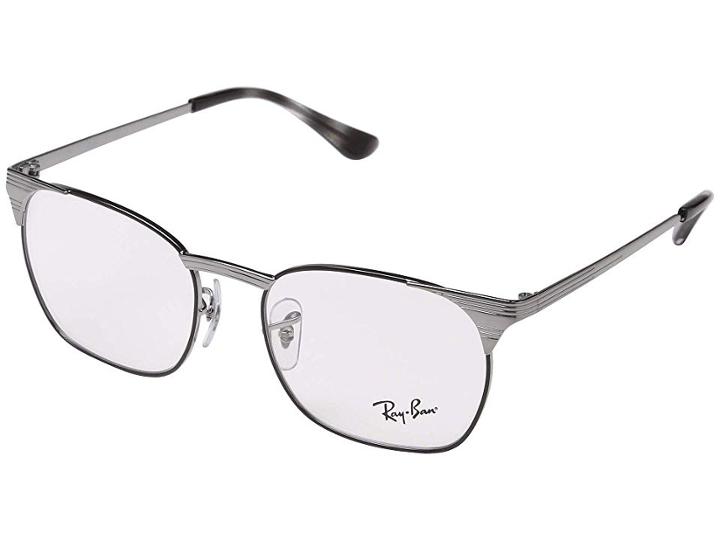 Ray-ban 0rx6386 (gunmetal/silver/black) Fashion Sunglasses