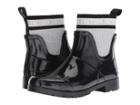 Tretorn Lia (black/silver/black/black) Women's Pull-on Boots