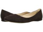 Nine West Speakup Flat (medium Brown Suede) Women's Dress Flat Shoes
