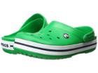 Crocs Crocband Clog (grass Green/white) Clog Shoes
