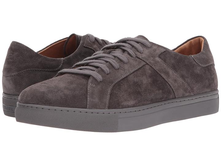 Trask Aaron (gray Suede) Men's Flat Shoes