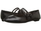 Nine West Xrye (black/black Leather) Women's Flat Shoes