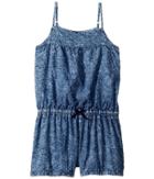 Lucky Brand Kids Dyan Romper (big Kids) (ryder Wash) Girl's Jumpsuit & Rompers One Piece