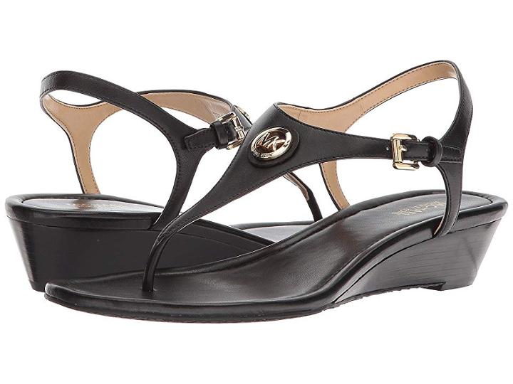 Michael Michael Kors Ramona Sandal (black Nappa) Women's Sandals