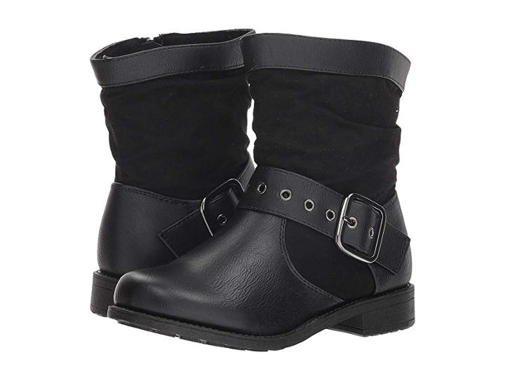 Rachel Kids Parker (little Kid/big Kid) (black) Girl's Shoes