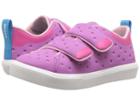 Native Kids Shoes Monaco Hl Ct (toddler/little Kid) (peace Purple Coated/hollywood Pink/shell White) Girls Shoes