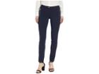 Calvin Klein Zip Pocket Crepe Pants (navy) Women's Casual Pants