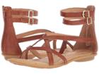 Born Mai Gladiator (cognac Embossed Full Grain Leather) Women's Sandals