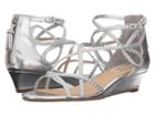 Badgley Mischka Corrine (silver) Women's Wedge Shoes