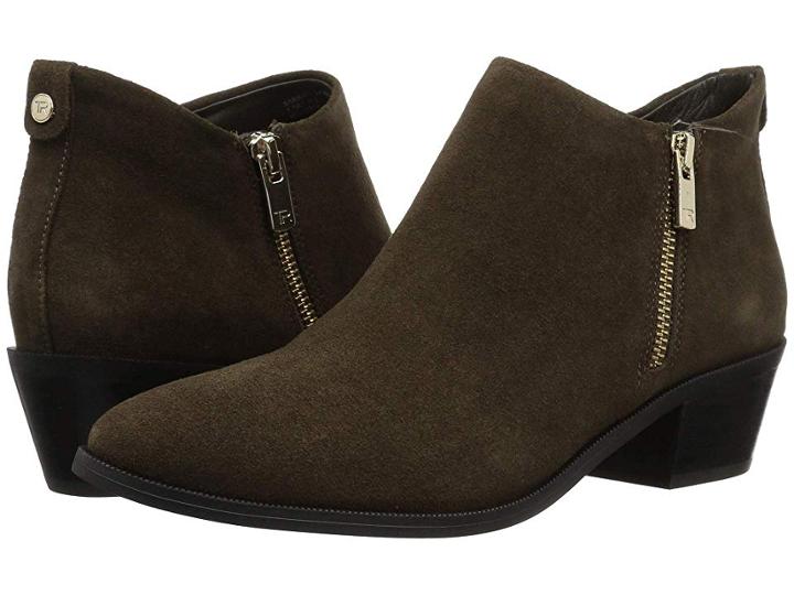 Taryn Rose Sabrina Weatherproof (loden Calf Suede) Women's Shoes