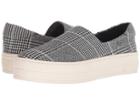 J/slides Harley (black/white Checked) Women's Shoes