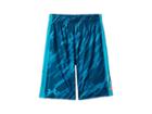 Under Armour Kids Instinct Printed Shorts (big Kids) (deceit/deceit/techno Teal) Boy's Shorts