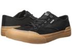 Huf Classic Lo Ess (black/gum) Men's Skate Shoes