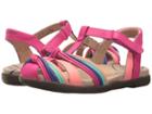 Stride Rite Srt Dana Open Heel (little Kid) (pink Multi) Girl's Shoes